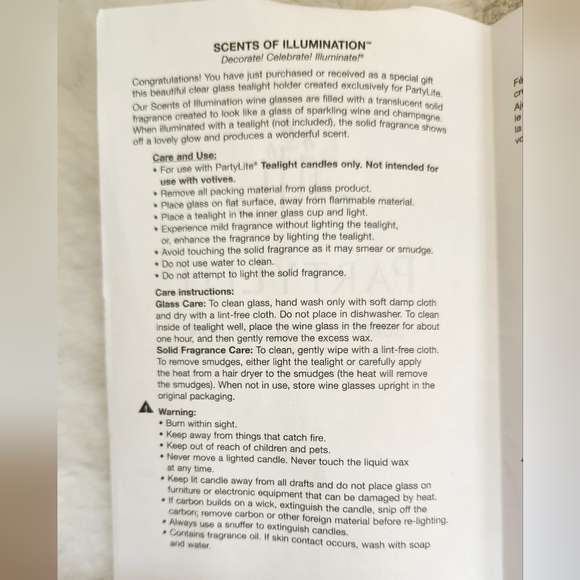 NIB Partylite Scents of illumination - Picture 2 of 11